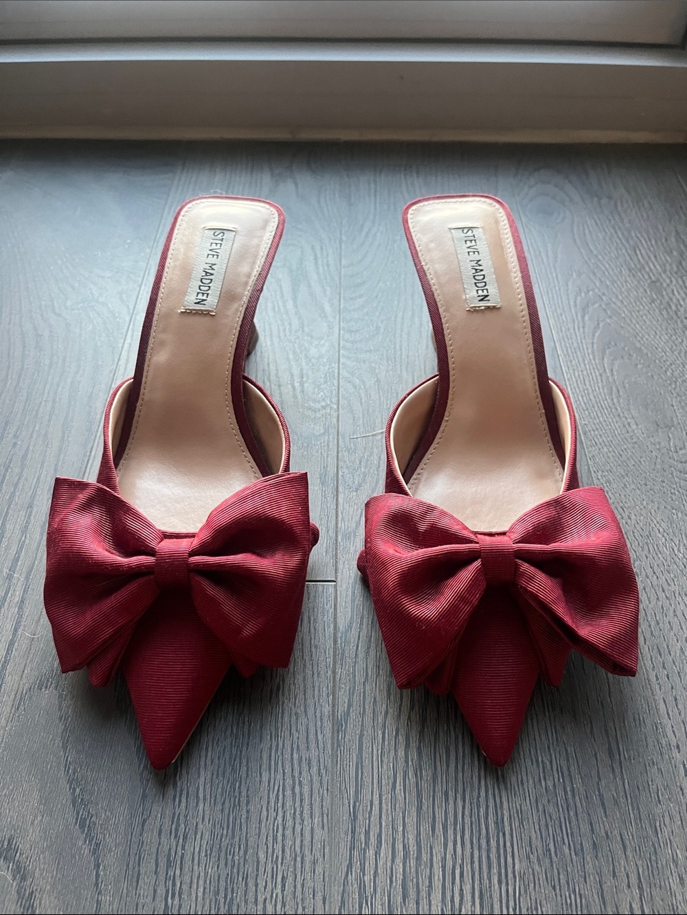 Steve Madden Ander Pointed-Toe Kitten Heel Mule